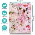 thumbnail image 5 of Blossom Pet Feeding Mat - Nature Theme, Waterproof Dog Food Catcher with Rubber Base, 5 of 5