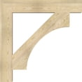 thumbnail image 3 of Ekena Millwork 6"W x 40"D x 40"H Westlake Block Rough Sawn Bracket, Douglas Fir, 3 of 4