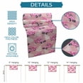 thumbnail image 7 of Table Runners 72 Inches Long Dress Scarves, Pink Truck Christmas Farmhouse Kitchen/Dining Table Runner, Coffee Tablerunners, Xmas Tree Snowflake Winter 13x72 Inch, 7 of 7