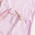 thumbnail image 4 of NIEWTR Toddler Baby Girl Summer Outfit Short Sleeve T Shirt Top + Waist Pocketed Summer Short Set Infant Newborn Clothes 6 12 18 24 Month(Pink,3-4 Years), 4 of 4