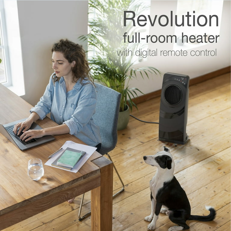 Lasko CC23630 Revolution Ceramic Heater Electric, Indoor, Remote