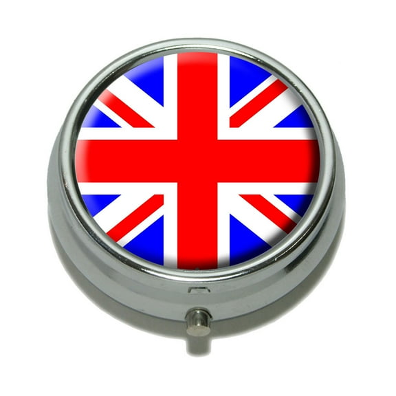 Britain British Flag Pill Box