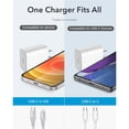 thumbnail image 5 of Cargador USB C Cargador PD Cargador Compatible Rápido para iPhone 12/12min/12Pro/12Pro Max 20W Guardung EL017652-02, 5 of 5