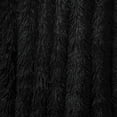 thumbnail image 2 of Arogan Super Soft Longfur Fluffy Throw Blanket,Sherpa Warm Underside Blanket,50"x60",Black, 2 of 7