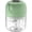 green, variant on Electric Garlic Chopper 250ml USB Food Processor with Stainless Steel, Cup for Garlic, Vegetables, Nuts, Meat and Baby Food, Easy One-Touch Operation(green)