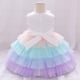 thumbnail image 4 of Vestido Para Niñas, Ropa Para Niñas Pequeñas, Vestido Floral En Capas Para Niños Pequeños, Vestido De Baile, Vestido De Tul, Ropa Rosa Odeerbi LM103-3290, 4 of 9