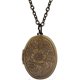 thumbnail image 1 of Locket Necklace Retro Necklace Pendant Necklace Clavicle Chain Neck Jewelry, 1 of 2