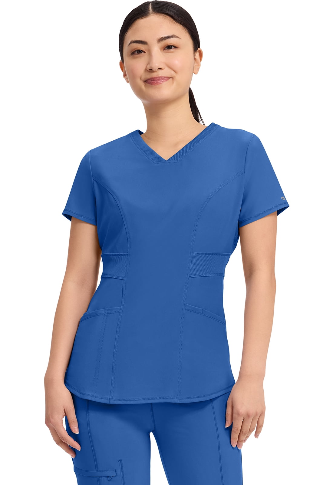 Cherokee Workwear Revolution Unisex Scrubs Top, 1 Pocket V-Neck