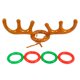 thumbnail image 5 of Juego de lanzamiento de aros, juego de cuerno inflable de venado, accesorios resistentes para fiestas, juegos al aire libre para diversión Marrón, 5 of 9