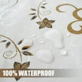 thumbnail image 3 of Honellaty Vinyl Spring Summer Tablecloth with Flannel Backing, Waterproof 60" x 120" Rectangle PVC Table Cloth, Wipeable Pastic Table Cover for Dining, Party, Indoor and Outdoor, 3 of 7