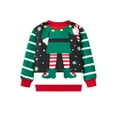 thumbnail image 2 of Boys Christmas Crewneck Sweatshirts Holiday Winter Sweater Long Sleeve Pullover Shirts Size 6/532, 2 of 5
