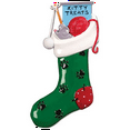 thumbnail image 5 of Personalized Cat Ornaments 2024 - Cat Treats Christmas Stocking Ornament Custom Cat Xmas Ornament, 5 of 10