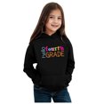 thumbnail image 2 of Kids Boys Girls Autumn WInter Season Kindergarten Letter Printed Long Sleeve Hoodie Warm and Comfortable Tops Children's Clothing Boy Toddler Jacket Hoodie Baby Zip up Girls Juniors for Girls Girl, 2 of 3