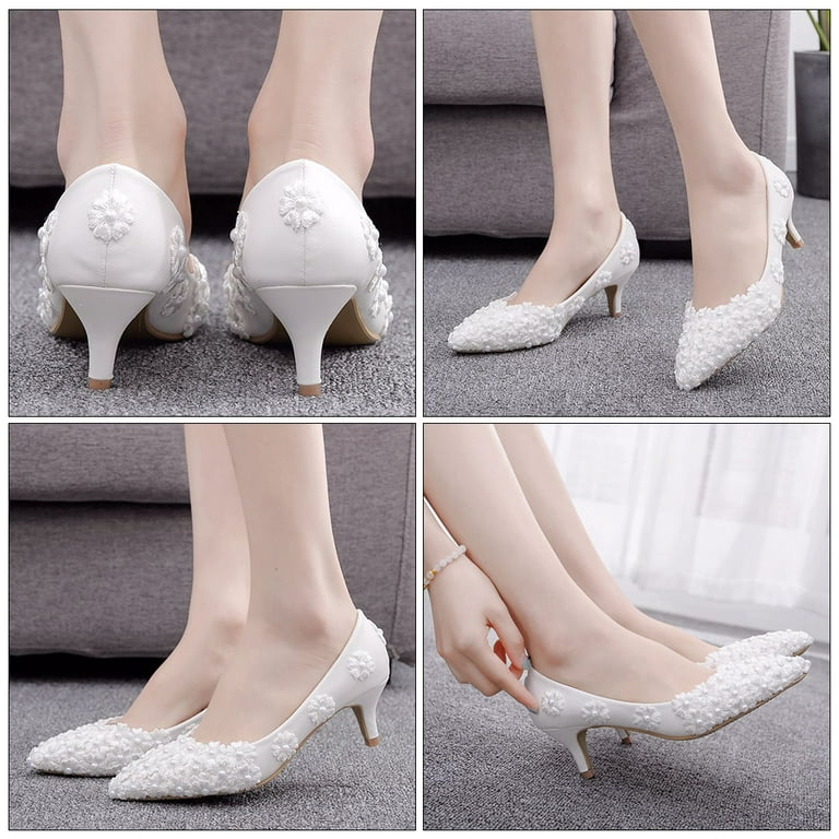 Delicate wedding deals shoes