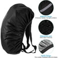 thumbnail image 3 of Waterproof Backpack Rain Cover, Non-Slip Cover with Vertical Reflective Strap Stay Dry for Hiking, Camping, Hunting, 3 of 5