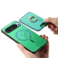 thumbnail image 5 of Decase for Google Pixel 9 Pro XL 5G Case, 2 in 1 Detachable Slim Magnetic Back Thin Wallet Cover with Card Slot & Ring Stand,Green, 5 of 10