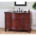 thumbnail image 2 of Bellaterra Home 48 in Single sink vanity-wood-light walnut, 2 of 6