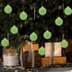 thumbnail image 4 of Adorno Navideño de Terciopelo Oscuro Flocado de 6 Cm para Árbol de Navidad, 12 Unidades, 4 of 7