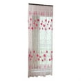 thumbnail image 2 of Kripyery 1 Sheet Window Gauze Transparent Durable Polyester Elegant Floral Printing Window Tulle Curtain Home Decoration, 2 of 8