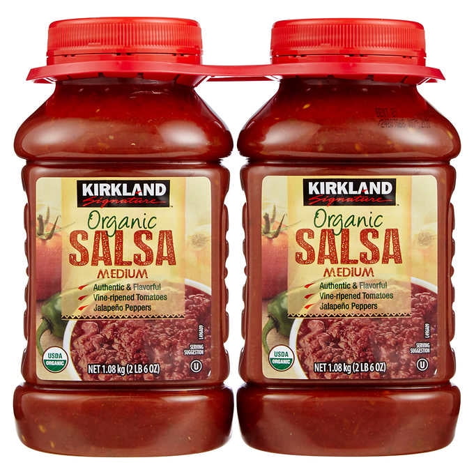 Kosher Organic Salsa, Medium, 38 oz, 2-pack