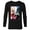 Black, variant on Marvel Women She-Hulk Storm Scarlet Witch Jean Grey Valkyrie - Long Sleeve T-Shirt for Men - Customized-White