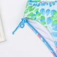 thumbnail image 5 of Kogui Cute Bikinis for Girls Girls Swimsuit,Bathing Suits 2 Piece Tropical Floral Twist Cross Bikini Sets Girls'Swimwear Size 7-8 (Green,7-8 Years), 5 of 7