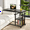 Black, variant on Fnova Mobile Side Table with Wheels, Snack Tray, Height-Adjustable C-Shape Desk, Tiltable Drawing Board, Laptop Stand, Storage Shelves for Living Room, Bedside Table for Couch