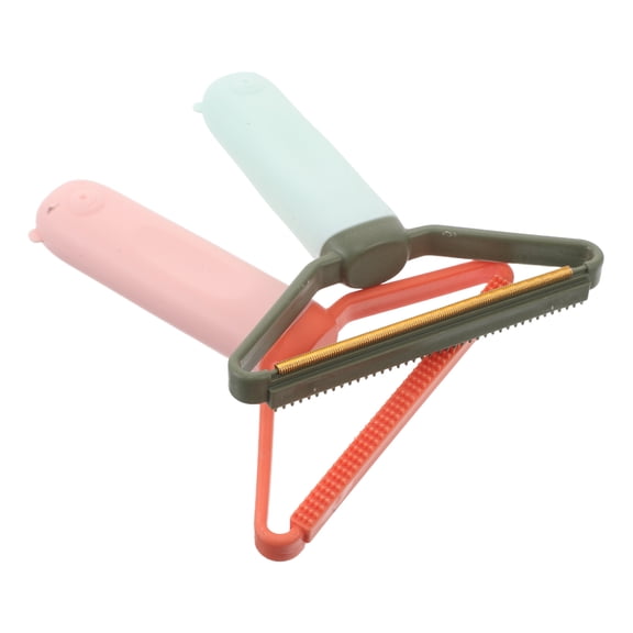 Phenofice 2-Pack Portable Double-Sided Pet Hair Remover Brush for Clothes, Furniture, and Upholstery Cleaning
