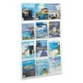 thumbnail image 1 of Safco Products Company SAF5602CL Literature Rack- 12 Pockets Magazine- 30in.x2in.X49in.- Clear, 1 of 1