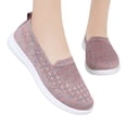 thumbnail image 3 of Sngxgn Women's Ballet Flats Comfortble Flat Shoes for Office Work Casual Dress Shoes(Pink,37), 3 of 8