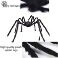 thumbnail image 3 of Luxtrada Halloween Spider Web Decor 5Ft Giant Cobweb 4Ft Huge Fake Spider Value Set for Halloween Decorations Bar Party Decor Outdoor Indoor Yard Scary Haunted House Decors, 3 of 6