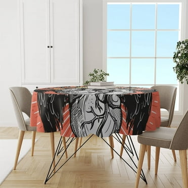 Travelwant Halloween Witch Tabletop Server,Harlequin Tablecloth Cupcake ...