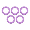 thumbnail image 2 of Pulsera de dentición con alivio de encías, 5 piezas de silicona suave para bebé, pulsera de dentición, anillo de dentición, artesanía superior, 2 of 8