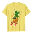 thumbnail image 5 of Divertida camiseta swinger con piña que se balancea, camiseta predominante para hombres, camisetas de estilo simple, camisas de algodón vintage, 5 of 5