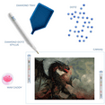 thumbnail image 5 of Diamond Dotz Dragon�s Lair mythical  Diamond Painting Kits for Adults - Diamond Art Kits a Relaxing Creative Craft Kit with Dotz Gems  19.5"x27.8", 5 of 6