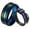 Blue, variant on Matching Ring Couple Ring Black Gold Plated 1CT Red CZ Women Wedding Ring Set Male Ring