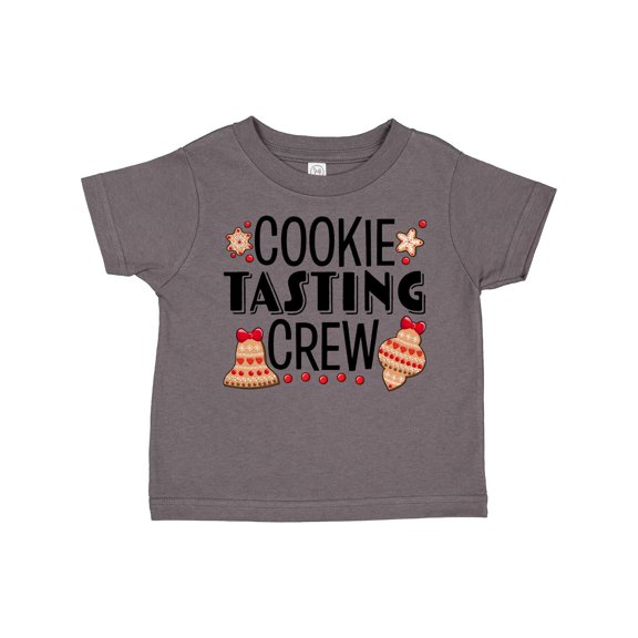 Inktastic Christmas Cookie Tasting Crew with Holiday Cookies Boys or Girls Toddler T-Shirt