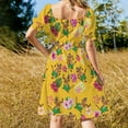 thumbnail image 5 of Tropical vibes! Dress women's clothing korea stylish african dresses for woman, 5 of 7