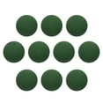 thumbnail image 1 of Uxcell 10pcs Botón de tela cubierto de 10mm, botón redondo de costura, verde militar, 1 of 6