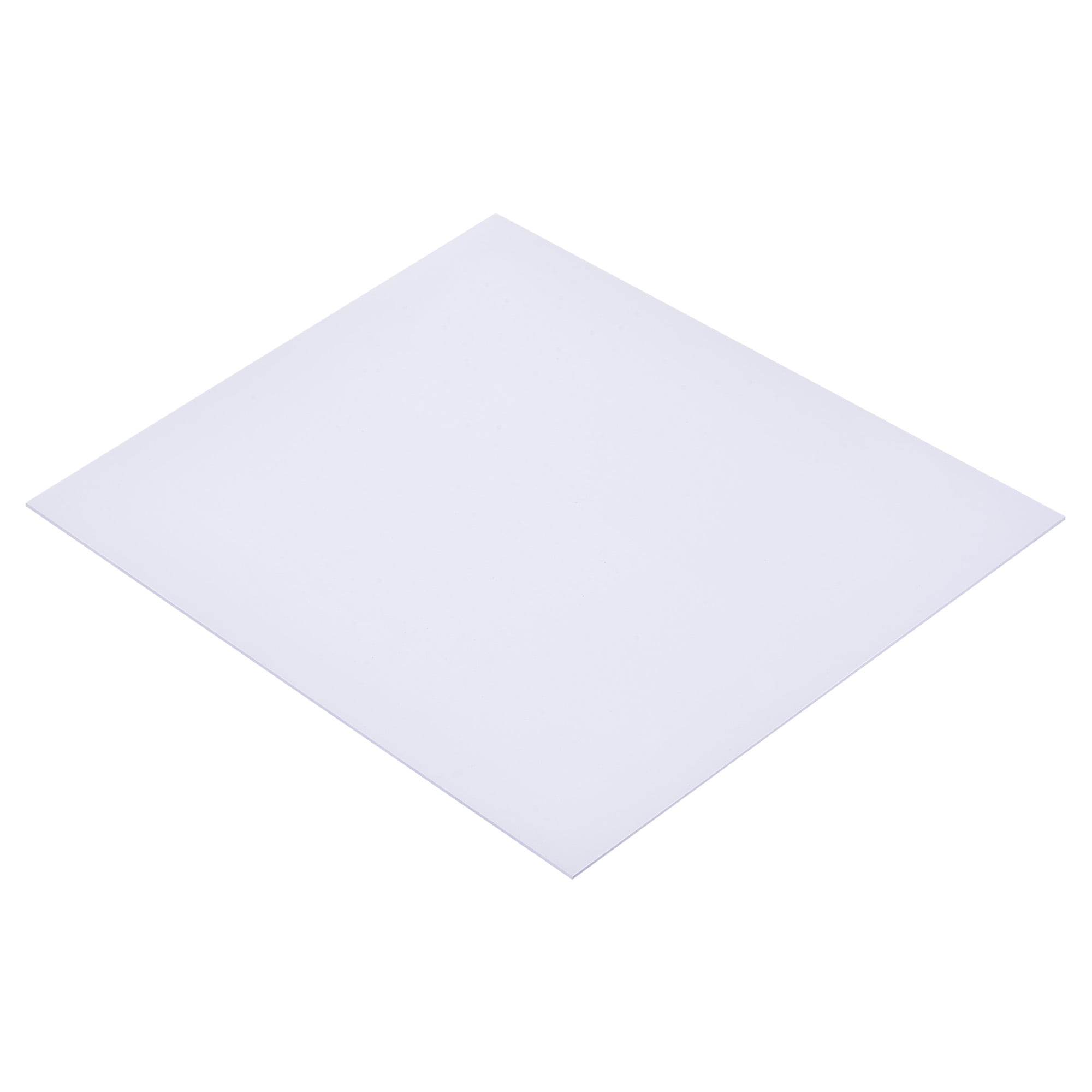White ABS Plastic Sheet Panel For DIY Model Building Art Craft  Multi Sizes 