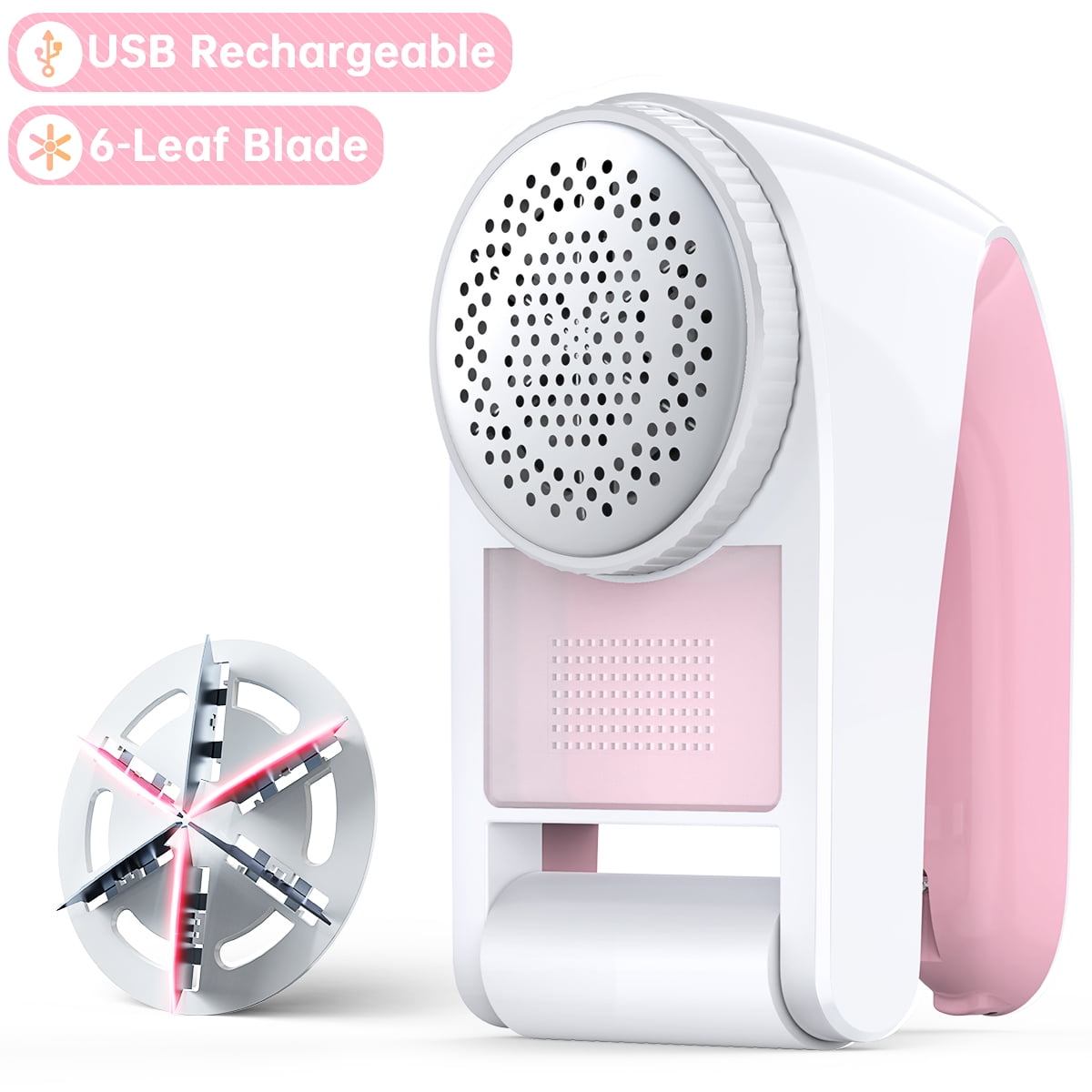 Electric Lint Remover Rechargeable Sweater Curtain Fabric Pellet Shaver Home 