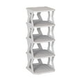 thumbnail image 2 of Clearance! Boovnll Shoe Rack, Multifunction Detachable 5 Tiers Sturdy Plastic Stackable Rack Shoe Storage Organizer, Shoe Organizer for Entryway, Dormitory, Bedroom, Bathroom, Shoe Storage, 2 of 6