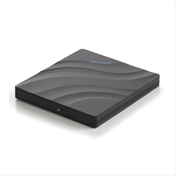 Unidad Óptica Externa de Blu-Ray USB 3.0, Lectora BD-Combo 3D Portátil, Reproductor de CD y DVD, Grabadora para Ordenador Portátil.