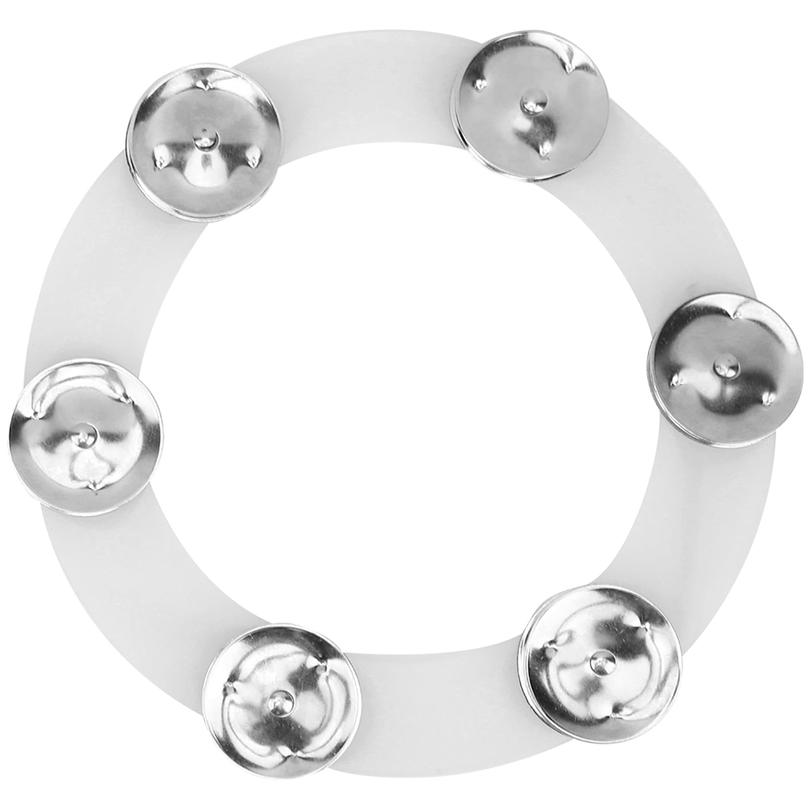 Drum Cymbals Hi Hat Tambourine Drum Set Stainless Steel Bells Percussion Instrument Accessories