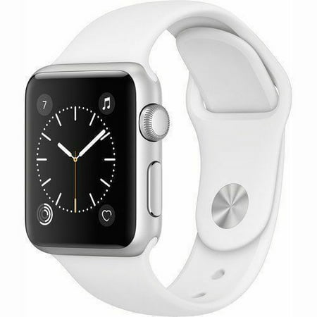 Apple Watch Series 2 (GPS) 38mm Silver Aluminum Case with White Sport Band