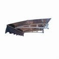 thumbnail image 5 of DA5934C Series Door Window Awning Made of 0.137 Inch Thick Crystal Solid Polycarbonate Sheet and Aluminum Alloy with Valance in size 59" Wide x 34" Deep for Masonry Concrete Wall House., 5 of 8