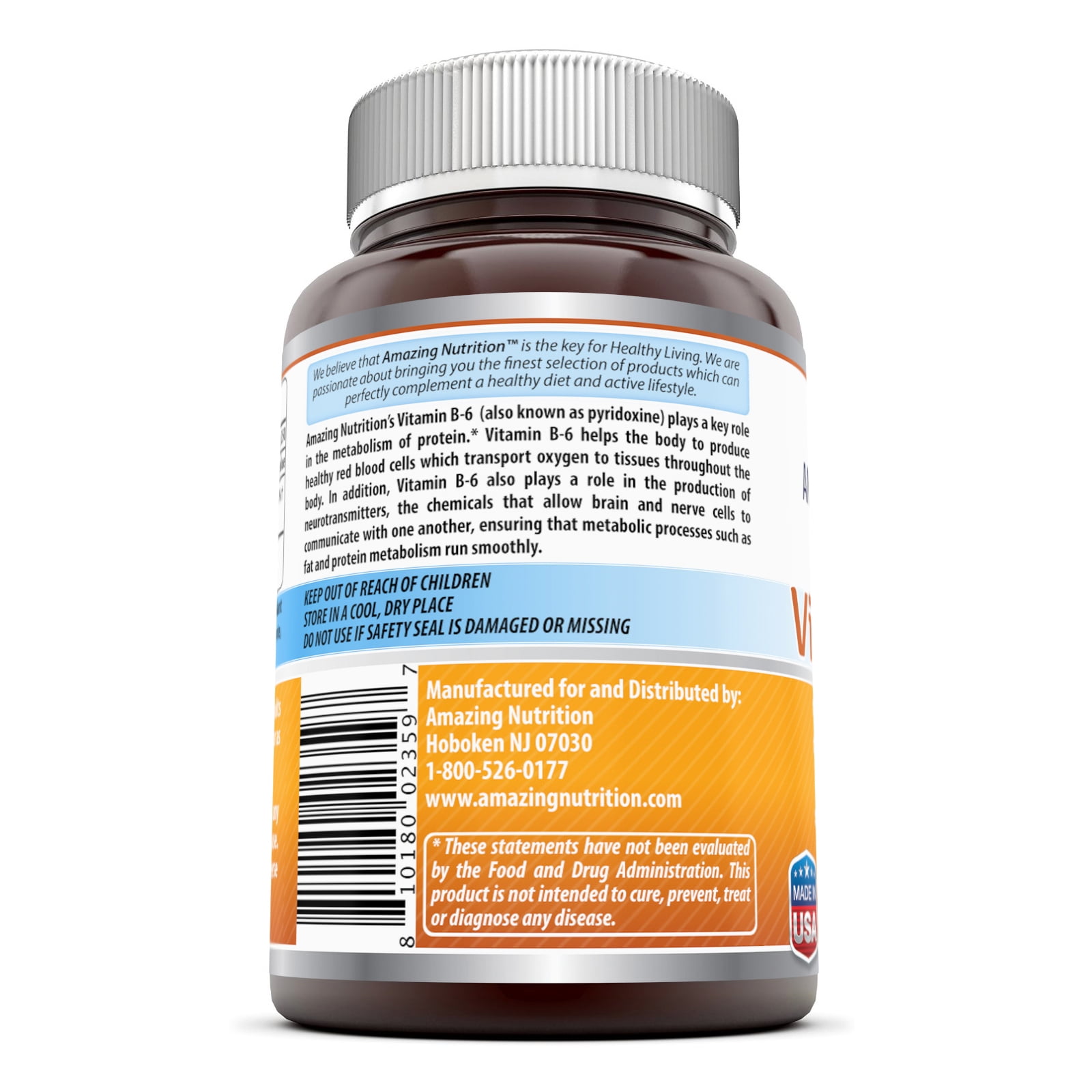 Amazing Formulas Vitamin B6 Mg 250 Tablets -