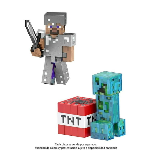 Figura de Acción Minecraft Minecraft Diamond Coleccionable de 5.5 Pulgadas Varios Modelos 1 Pieza