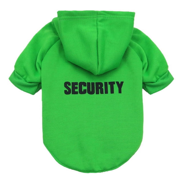 Suministros para mascotas, ropa para perros, tela polar con sombrero, suéter de seguridad para mascotas, ropa de peluche para otoño e invierno