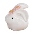 thumbnail image 3 of Collection de Statues d'Animaux Cadeau de Vacances Figurine de Lapin pour Intérieur Extérieur Maison, 3 of 7